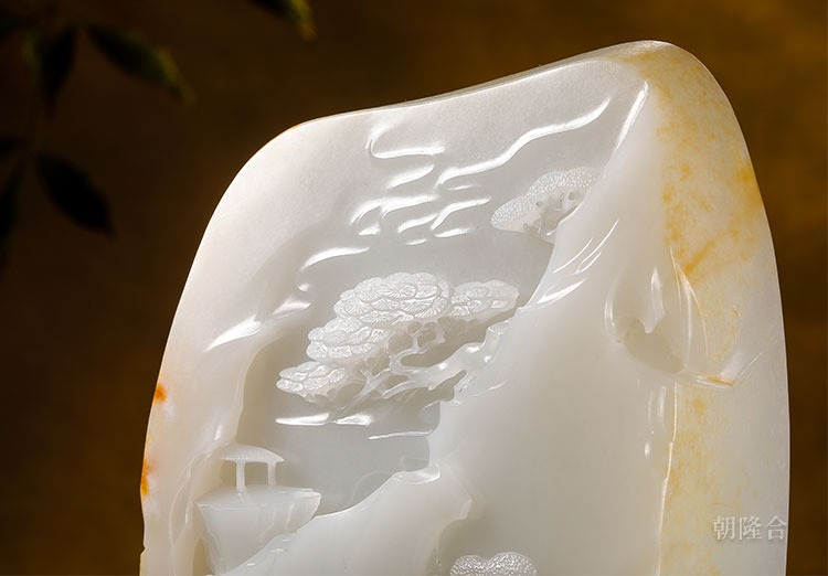 文人山水玉牌，溫暖了我們的心靈