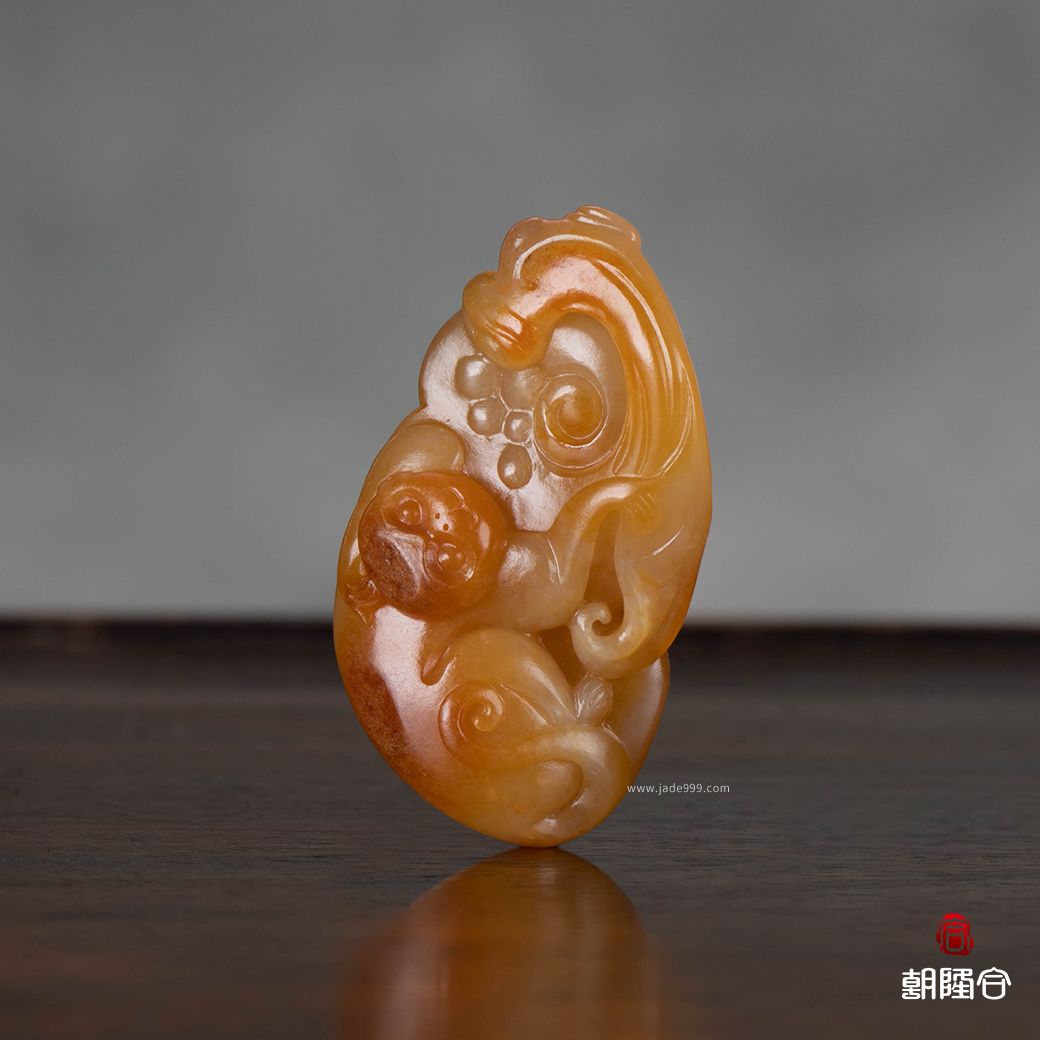 靈猴獻瑞 