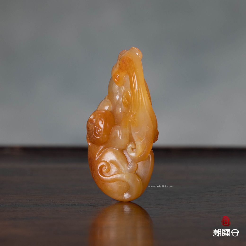 靈猴獻瑞 
