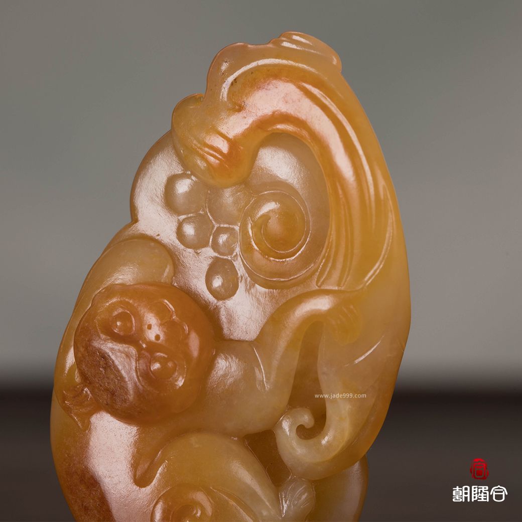 靈猴獻瑞 