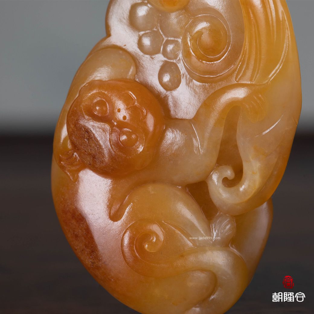 靈猴獻瑞 